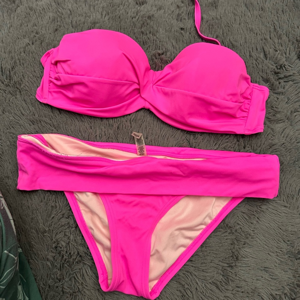 Vibrant Pink Bikini Set